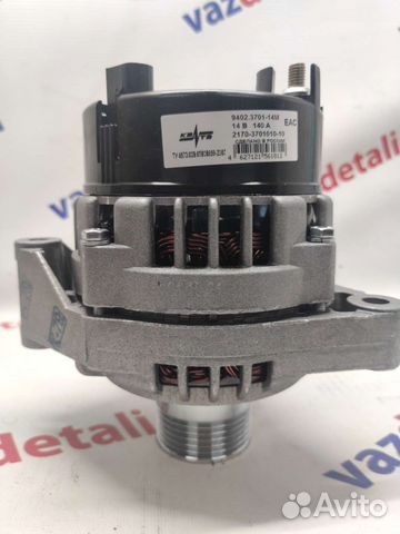 Генератор 140А LADA Priora,Kalina,Granta,Datsun