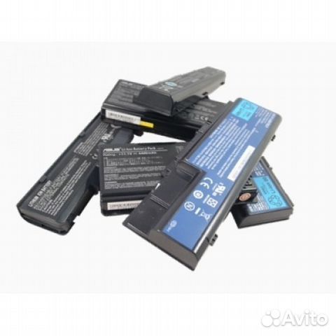 Батареи для ноутбуков разряженные, на запчасти