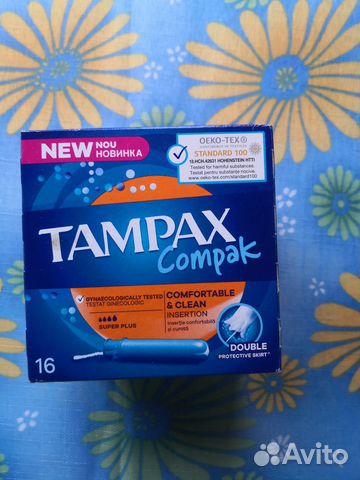 Тампоны Tampax Compak Comfortable&Clean новинка