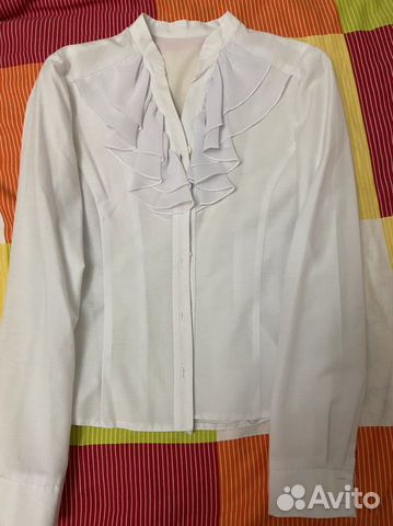 Блузка белая для девочек