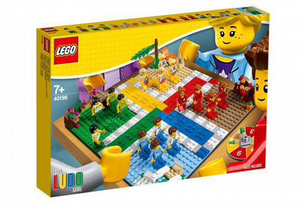 Настольная игра «Лудо» от lego 40198