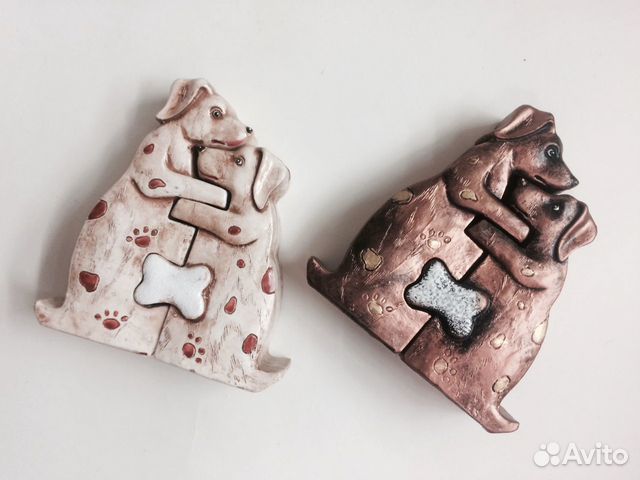 Статуэтки сувенир Собачки влюбленные