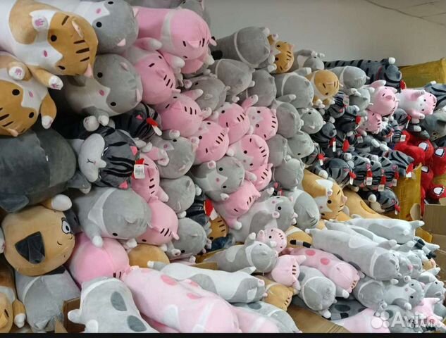 Кошка батон игрушка кот