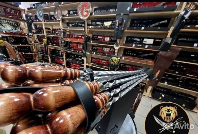 Подарочный набор для мужчины с шампурами в кейсе