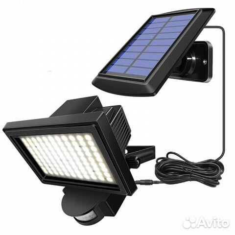 Светодиодный прожектор уличный Solar Led 100