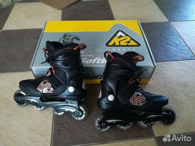 Коньки К2 роликовые, размер 41,5