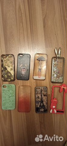 8 чехлов на iPhone se(5,5+)