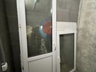 Балконная дверь с окном бу объявление продам