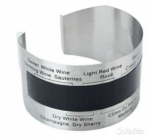 Термометр браслет для вина и напитков