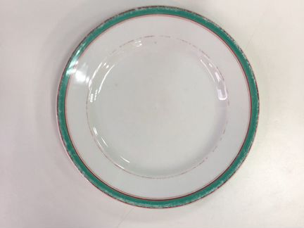 Тарелка фарфор фабрика братьев корниловых