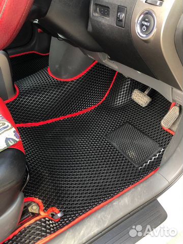 Автоковрики Toyota Prius 20 с бортами