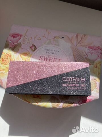 Палетка хайлайтеров Catrice коллекция Glitterholic