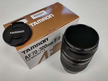 Фотообъектив tamron AF 70-300 mm
