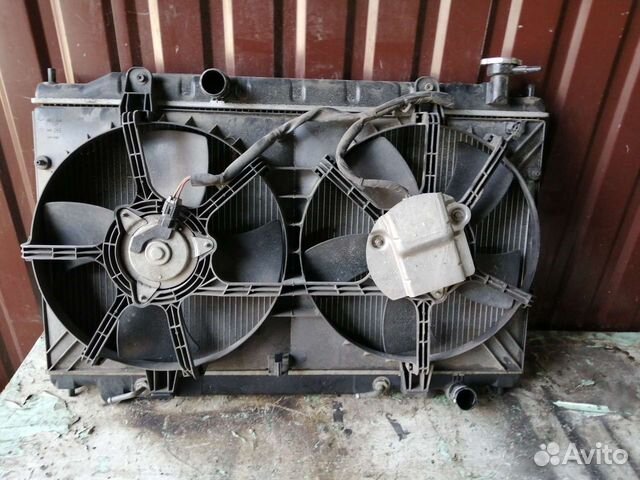 Диффузор с вентиляторами на ниссан теана j31