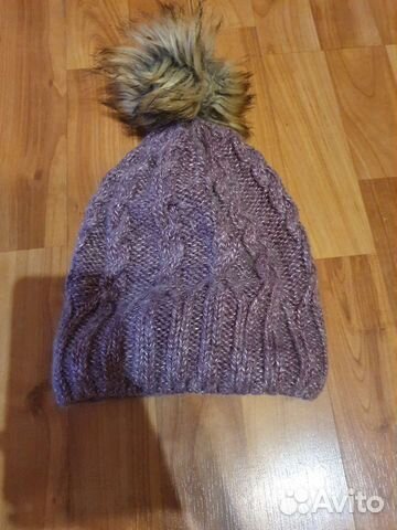 Шапка зимняя для девочки 52 54