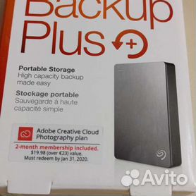 Переносной жесткий диск 5тб новый Backup Plus