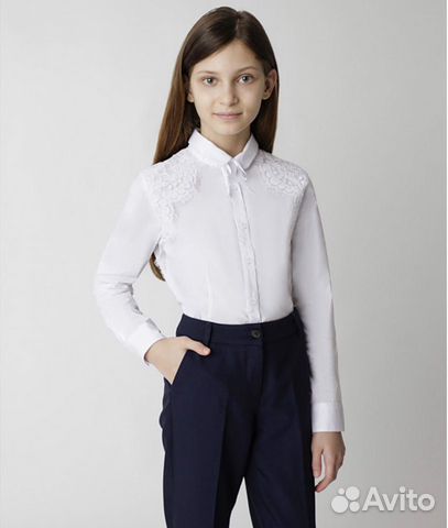 Блузка + юбка для школы Новые Gulliver