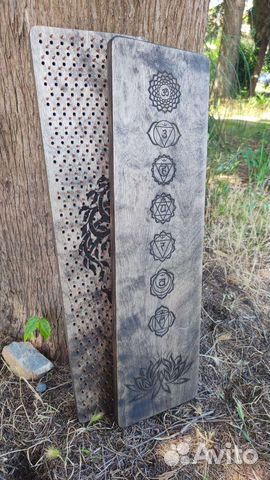 Доска садху для спины медная для йоги