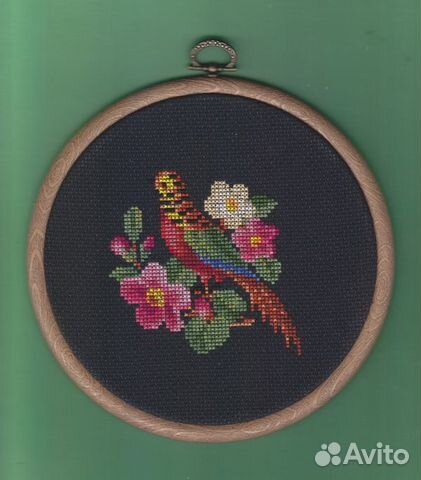 Небольшие птички.Вышивка крестиком