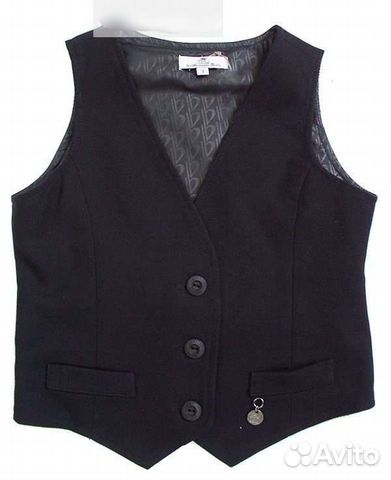 Жилет толстая шерсть для девочки