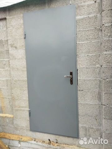 Дверь металлическая новая с монтажом