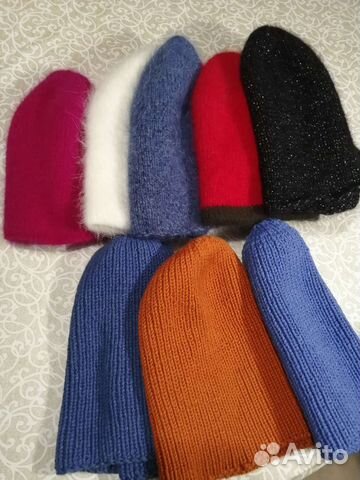 Вязаные шапки бини такори
