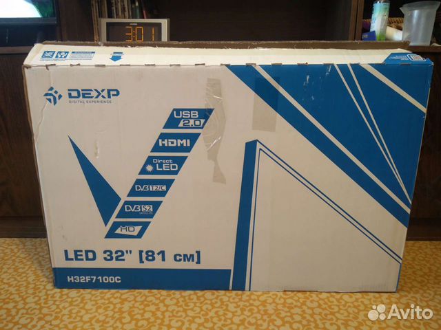 Телевизор led dexp h32f7100c обзор