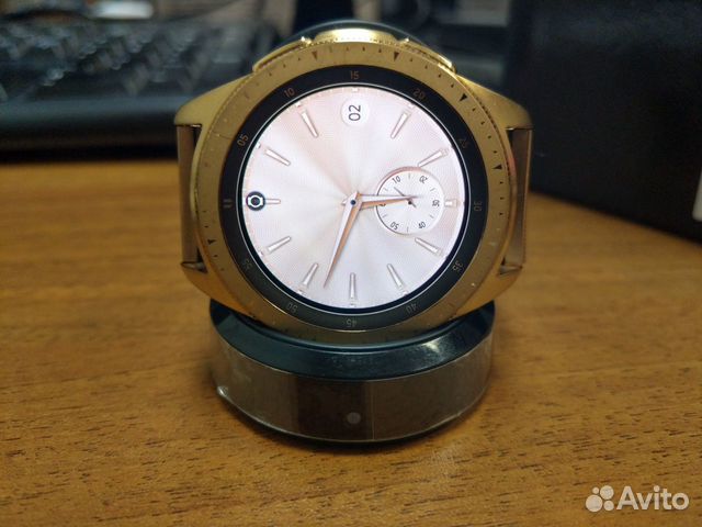 Smart Chasy Samsung Galaxy Watch 42mm Rose Gold Kupit V Murmanske Lichnye Veshi Avito