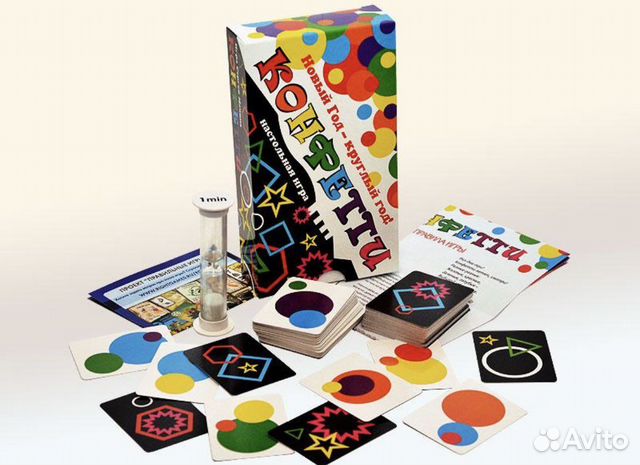 Настольная игра Сергея Мачина Конфетти новая