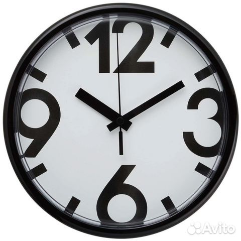 Часы настенные Икеа юкке