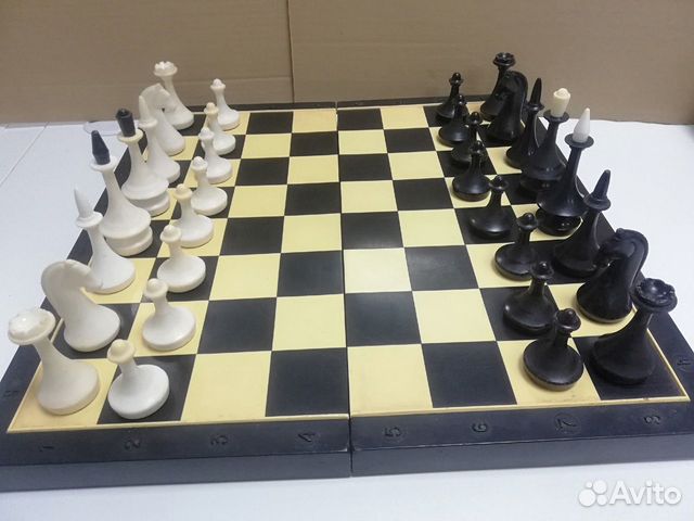 Шахматы СССР фигуры из пластика