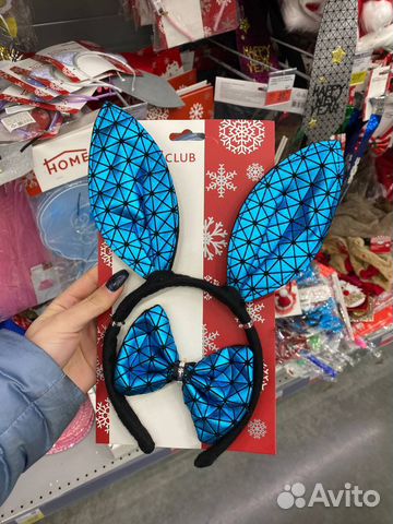 Ушки зайчика ободок и бант, детские