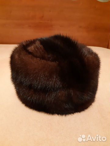 Норковая шапка женская размер 56