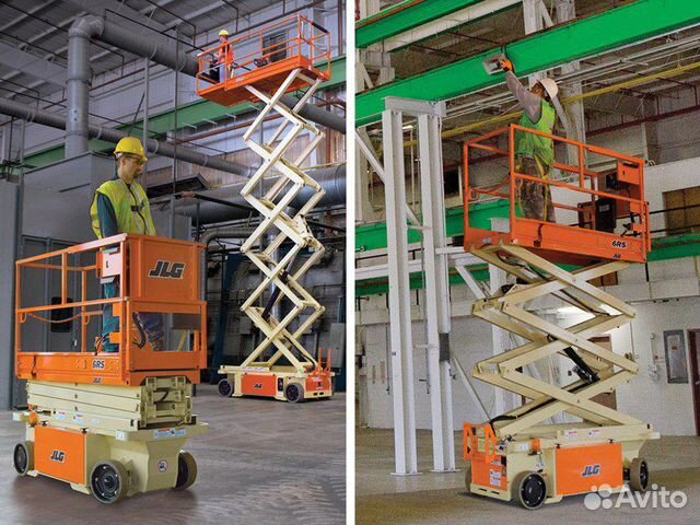 Прокат/аренда подъемник ножничный/телескопический