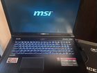 Игровой ноутбук MSI MS-1792 объявление продам