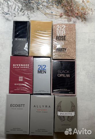 Туалетная вода парфюм духи