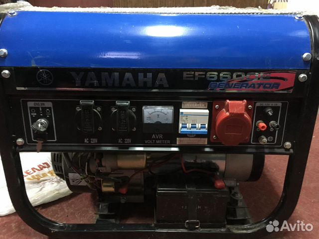 Генератор yamaha ef6600e