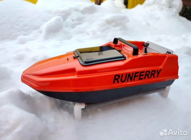 Прикормочный карповый кораблик Runferry Solo Mini