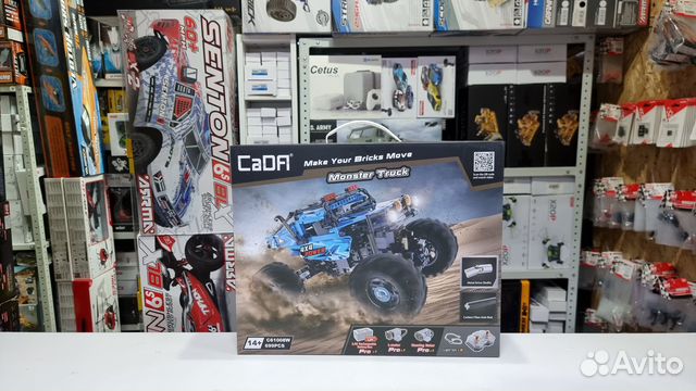 Радиоуправляемый конструктор cada внедорожник