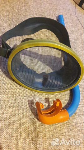 Маска и трубка для подводного плавания