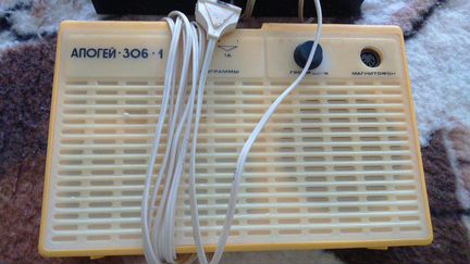Радиоприемник Апогей, громкоговор Эфир-312