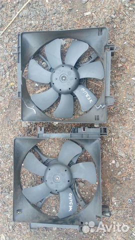 Вентилятор радиатора на Субару Легаси 2005 год