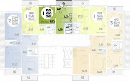 Квартира-студия, 31,8 м², 2/16 эт.