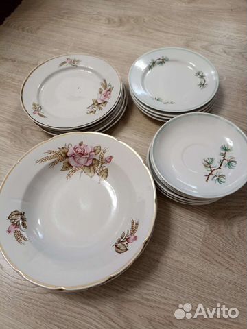 Фарфоровая посуда времен СССР