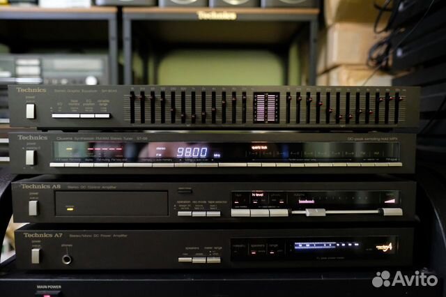 Slim набор Technics (SU-A8)(SE-A7)(ST-S6)(SH-8045)