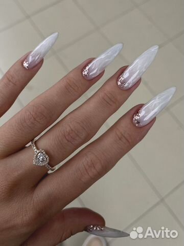 Наращивание коррекция маникюр ногтей