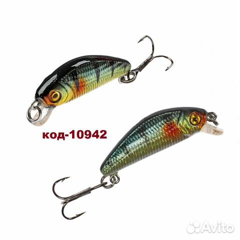 Воблер дл 35мм 2гр 0-0.5м Ama-fish humbug MIN