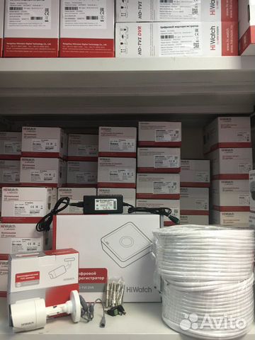 Комплект видеонаблюдения №176 HiWatch 2 камеры