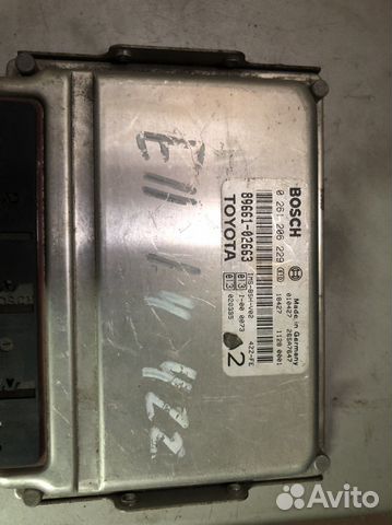 Эбу toyota 89661-02663