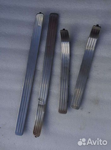 Накладки порогов Фольксваген Туарег